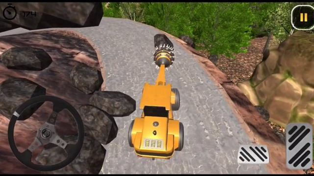 Real Road construction driving simulator gameplay - Android gameplay смотреть онлайн
