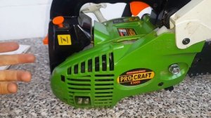 Procraft k 300 S,прокрафт 300 .Хорошая бензопила для дома и арболистики.Не заводится.