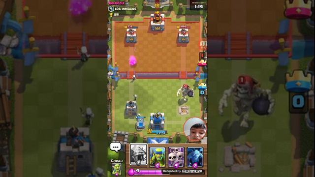 почти Непобедимая колода в Clash of Royal на 3 арене смотреть онлайн