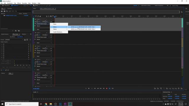 How to Record Podcast Using Two Microphones on Adobe Audition смотреть онлайн