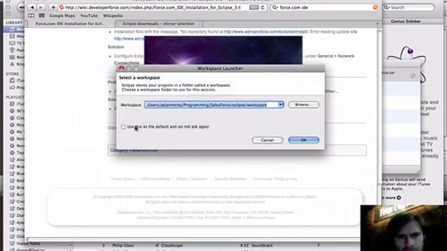 SalesForce.com: Installing the Force.com IDE Eclipse plugin смотреть онлайн