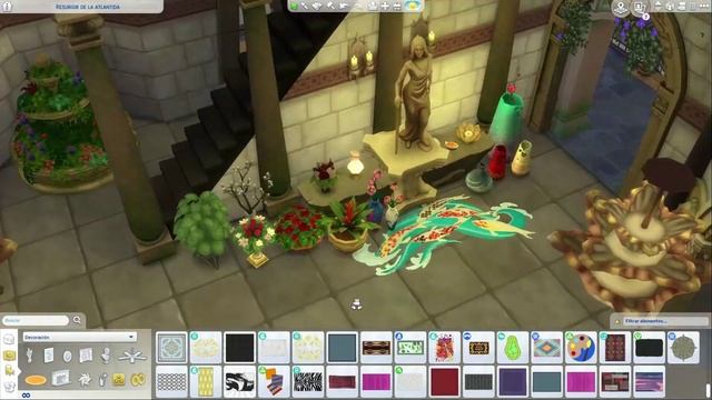 Sims 4 |?El Resurgir de la Atlántida - PALACIO REAL?| Speed Build смотреть онлайн