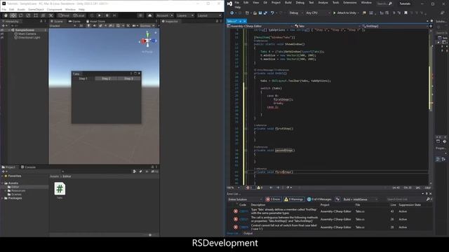 Tabs & Toolbar - Unity EditorWindow Tutorial смотреть онлайн