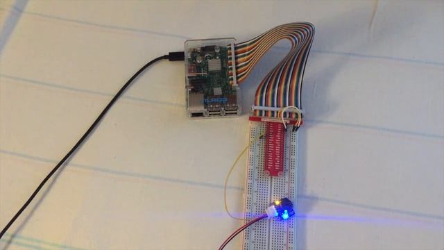 Super Mario Bros theme with piezo buzzer and Raspberry Pi смотреть онлайн
