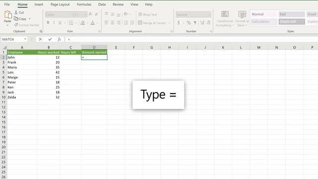 Use Excel as your calculator | Learning Digital смотреть онлайн