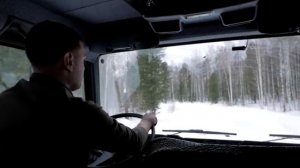 Ночёвка в  зимней тайге// комфортный автодом Мерседес Унимог