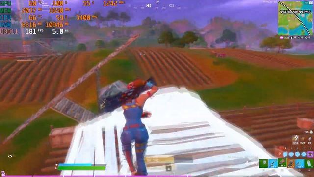 Fortnite chapter 2, season 3 | Ryzen 5 1600AF + RX 470 | Competitive Settings | смотреть онлайн