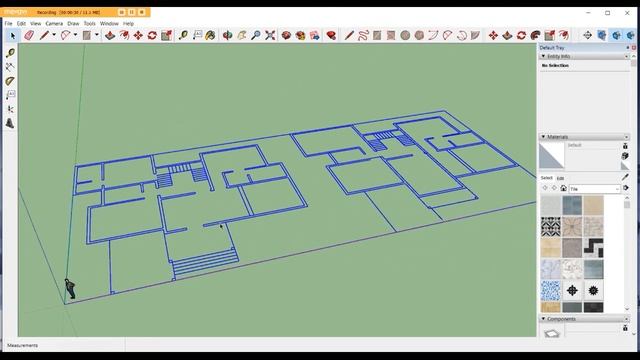 Import AutoCAD to Sketchup - Easy Tutorial смотреть онлайн