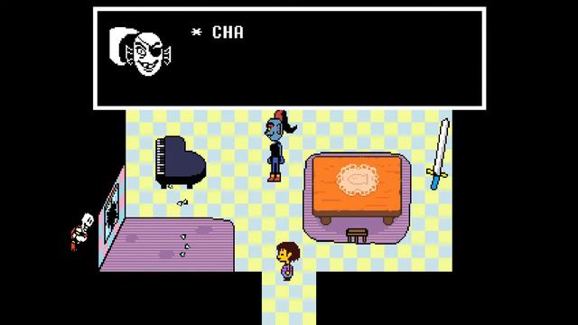 Undertale How to flee/hang out with Undyne смотреть онлайн