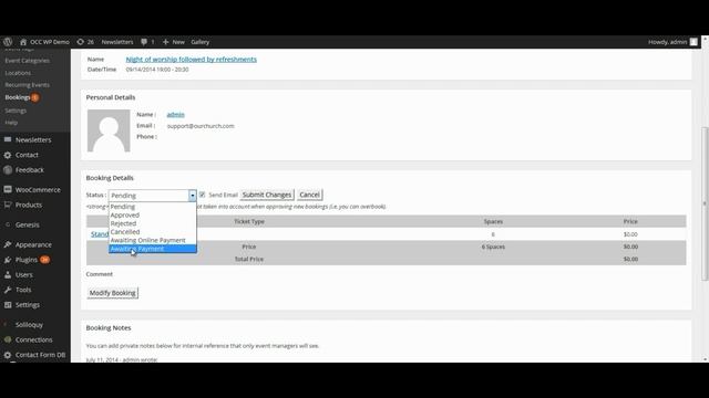 Events Manager - How to manage bookings смотреть онлайн
