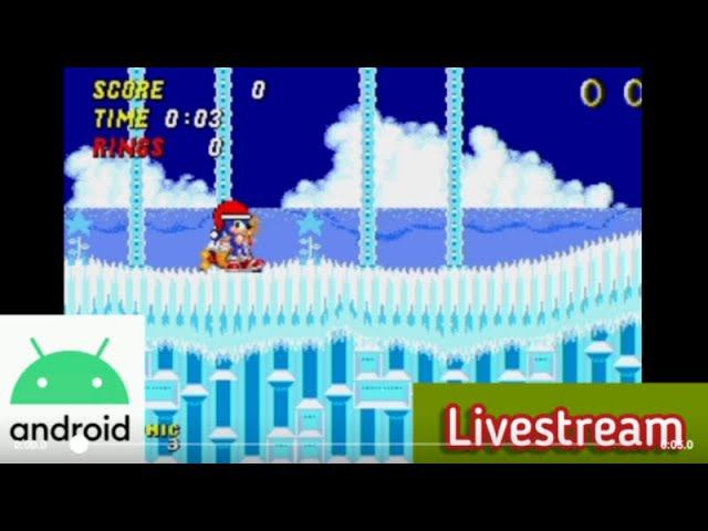 Sonic 2 Christmas Edition Hack Android walkthrough ASMR Livestream смотреть онлайн