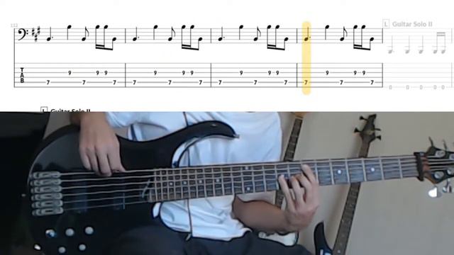 Erotomania by Dream Theater - Bass Cover (tablature & notation included) смотреть онлайн