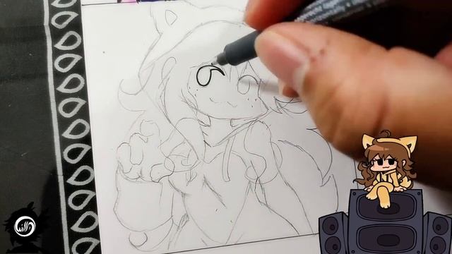 Drawing GIRLFRIEND In Different MODS [ FRIDAY NIGHT FUNKIN' ] PART 3