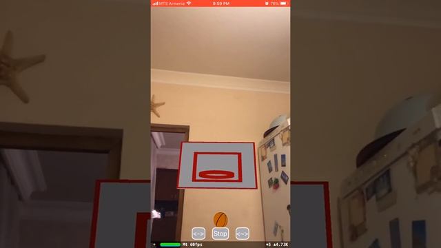 AR basketball game demo смотреть онлайн