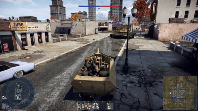 Sd.Kfz.251/22 Realistic Gameplay (War Thunder Tanks) смотреть онлайн