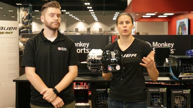 Bauer Re-Akt 150 Hockey Helmet смотреть онлайн