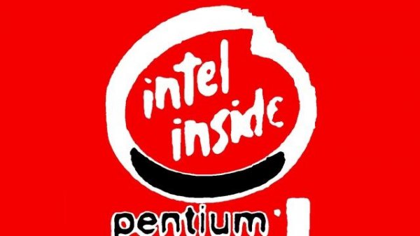 Intel Inside Pentium II Processor MMX Logo (1997-1999) in Horrorschool