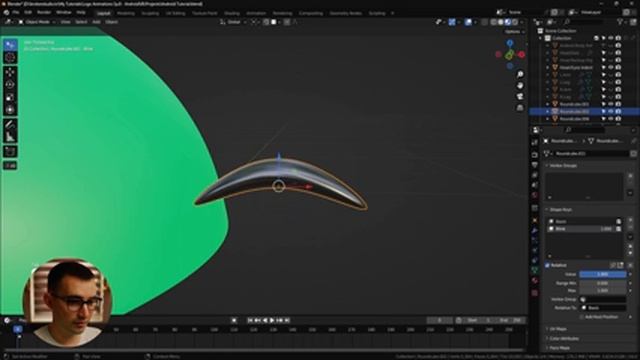 3D Android Logo Animation - Blender & After Effects Tutorial (Ep.8) смотреть онлайн