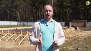 Заливка фундамента сборка каркаса из композитной арматуры BASIS Quartz®.