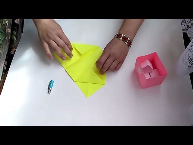 Сделай сам коробочку прямоугольную из А4 для разных мелочей. Советуем посмотреть! смотреть онлайн