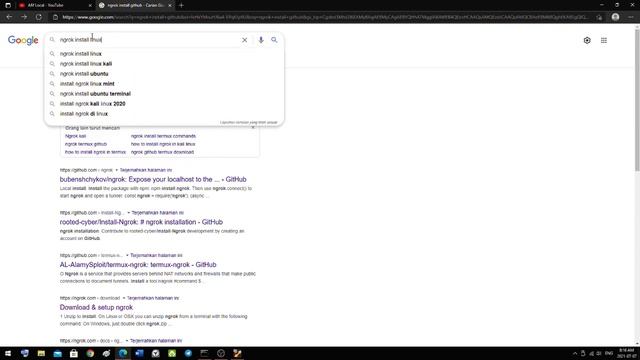 2021-07-07 First time Install Ngrok [GAGAL] смотреть онлайн