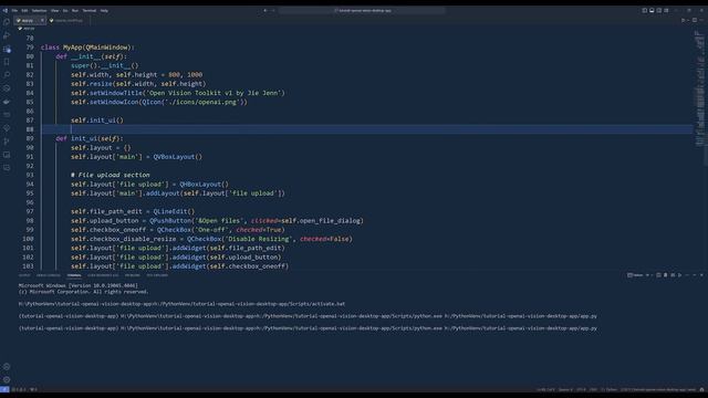 Create Your Own OpenAI GPT4 Vision AI Desktop App With Python | Python GUI Application смотреть онлайн