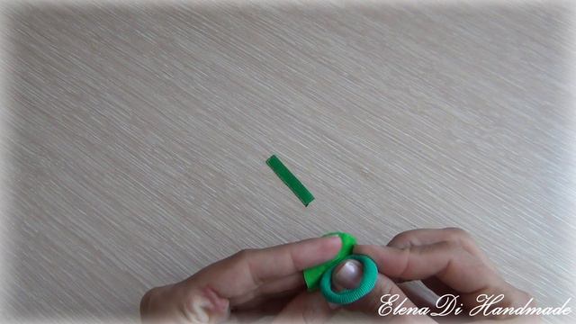 Цветок канзаши из атласных лент на резиночках смотреть онлайн