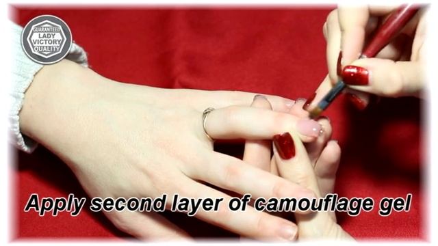 Наращивание ногтей гелем, "French" маникюр от LADY VICTORY смотреть онлайн