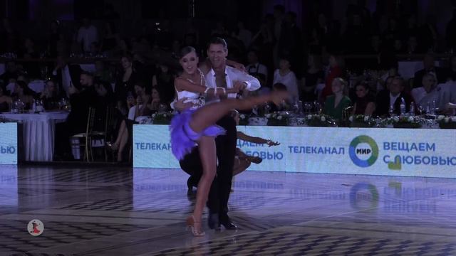 FINAL _ TOP 7 Professional Latin _ Kremlin Cup 2024 _ 4K. Спортивные бальные танцы жара