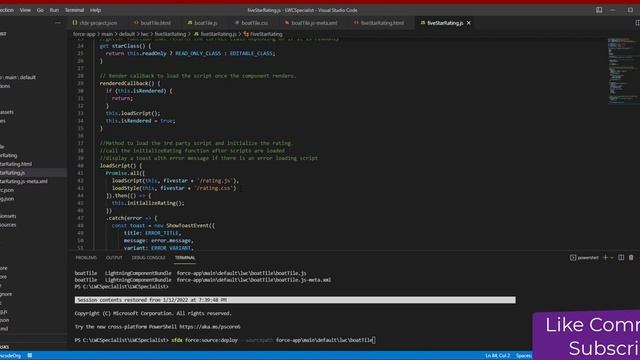 Lightning Web Components Specialist Proficiency✨? Integrate Third Party fiveStarRating Challenge11 смотреть онлайн