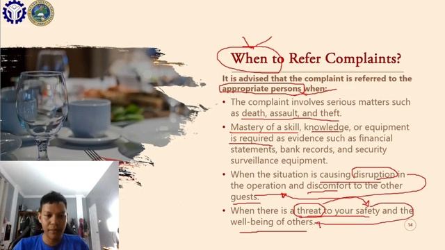Referring Guest Complaints | Fundamentals in Food Service Operations смотреть онлайн