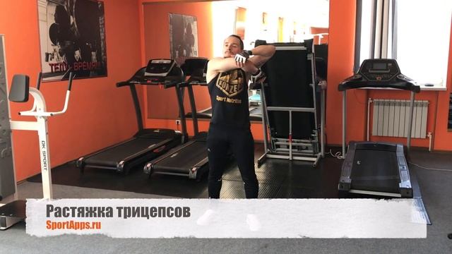 Растяжка трицепсов смотреть онлайн