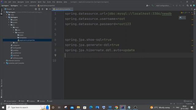 How to connect Mysql using Spring boot Java and also create table in database tutorial смотреть онлайн