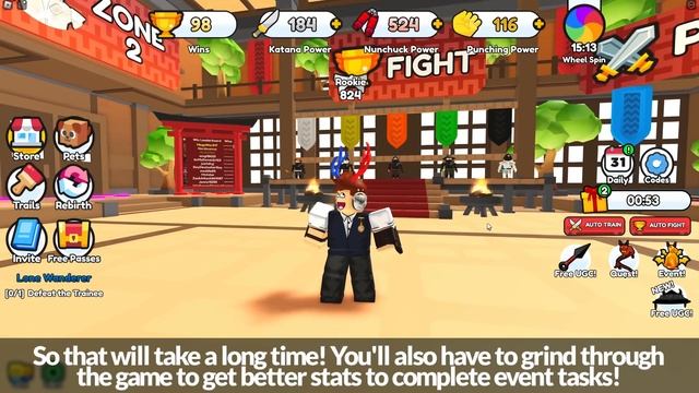[LIMITED EVENT] How to get the SHADOW NINJA HAT in NINJA FIGHTING SIMULATOR | Roblox смотреть онлайн