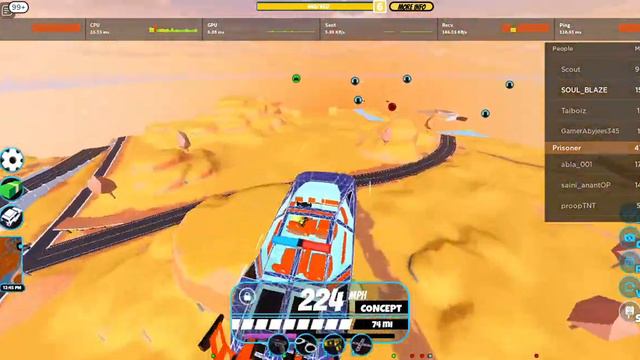 CONCEPT BEAT TORPEDO AND JAVELIN WITH OVER 450 MPH{ROBLOX Jilbreak} смотреть онлайн