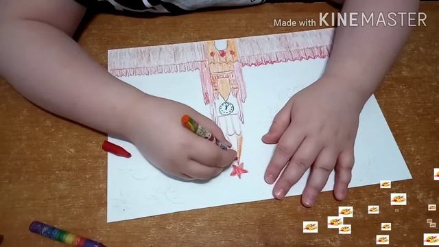 Рисуем салют на Красной Площади в честь Дня Победы смотреть онлайн