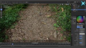 Добавляем 3D объекты в реальные кадры в BLENDER 3D