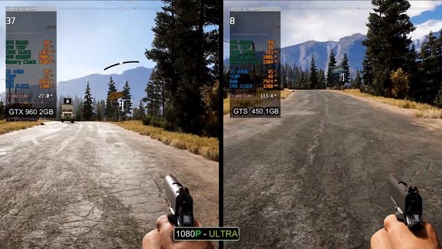 GTX 960 vs GTS 450 | 10 Games Tested | How Big Difference ? смотреть онлайн