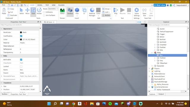 How to make guns into Alpha Engine ROBLOX смотреть онлайн