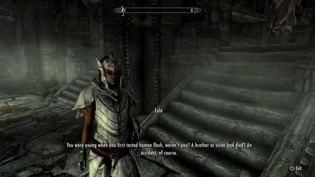 Skyrim Special Edition - Eola - SOLO, NO DAMAGE (LEGENDARY) смотреть онлайн
