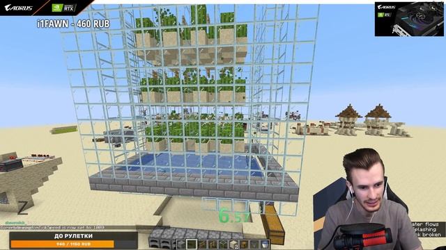 ЛУЧШАЯ ФЕРМА КАКТУСОВ БЕЗ РЕДСТОУНА - Бесконечная Ферма Опыта - Сервер с 1 ХП - Заквиель Нарезка смотреть онлайн