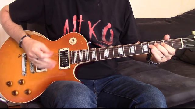 Guns N' Roses - Rocket Queen Tokyo 92 (guitar Cover) With Gibson Slash VOS Aged & Signed!!