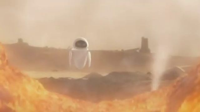 Валли (WALL-E ) Demo-clip.История любви (love Story).