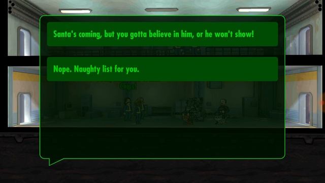 Fallout shelter: Santa's helper quest смотреть онлайн
