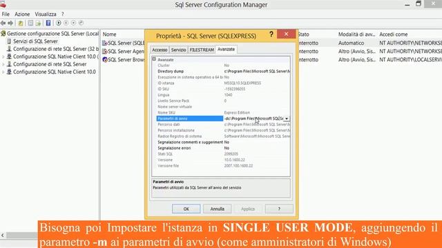 Tutorial ITA - Come recuperare account SysAdmin in Microsoft Sql Server смотреть онлайн