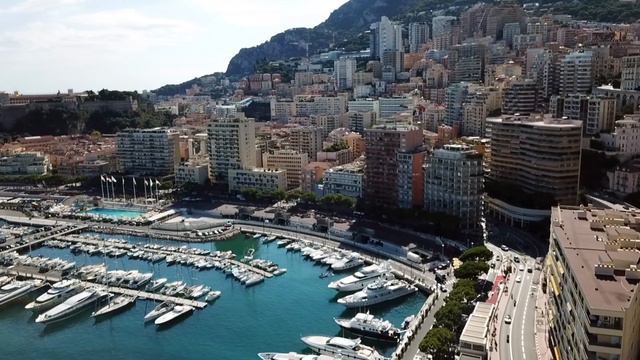 Monte-Carlo filmed by drone ( Monaco City ) смотреть онлайн