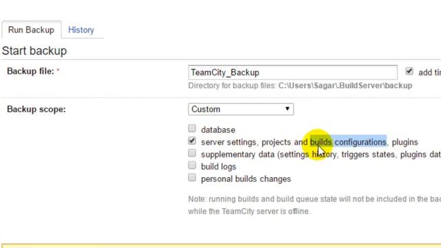 How to export build configuration in Teamcity смотреть онлайн