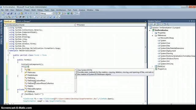 C#.NET MCTs Exam (70536) --- SoapFormatter Serialization & Deserialization Part - 5 смотреть онлайн