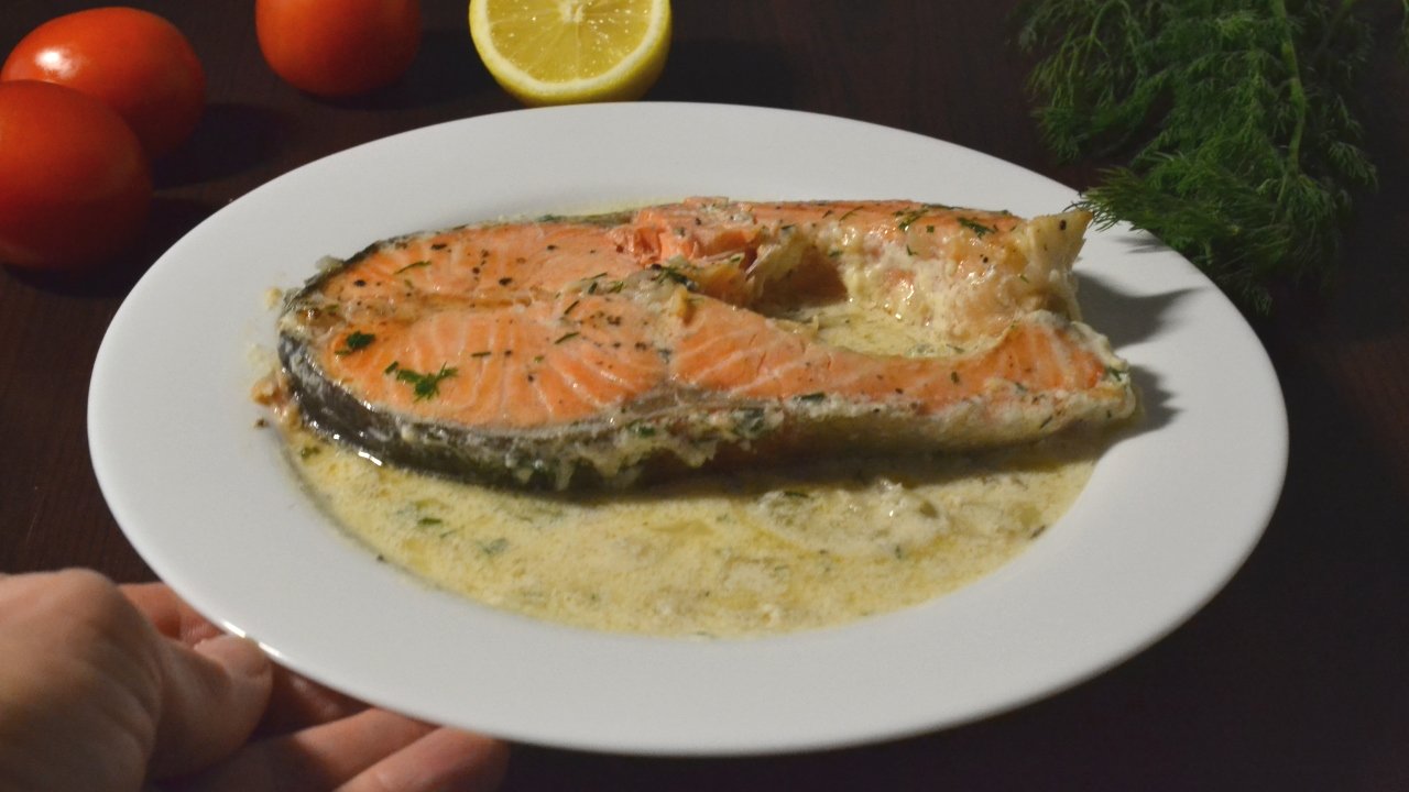 Семга в сливочном соусе нежнейший вкус смотреть онлайн