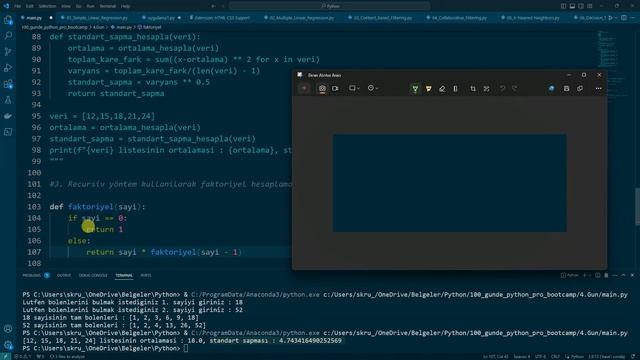 100 Günde Python Pro Bootcamp | 9. Gün - Fonksiyonlar Uygulamaları смотреть онлайн